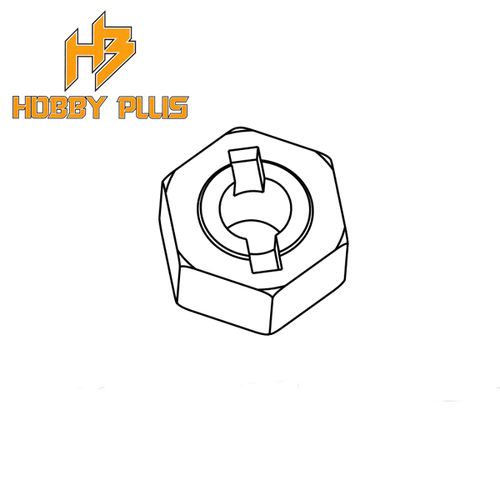 Hobby Plus Aluminium Wheel Hex