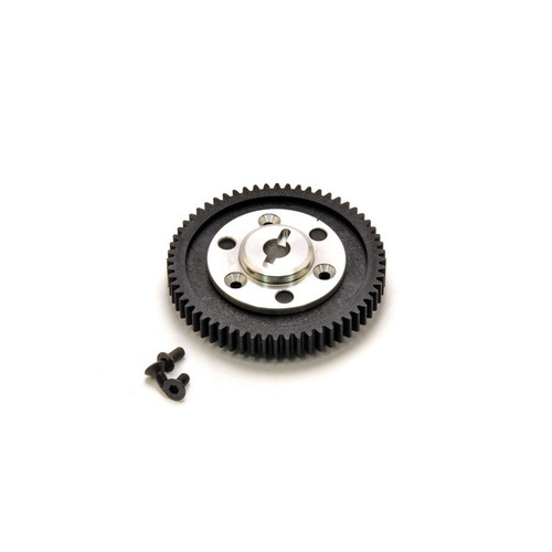 Hobao - HoBao PULLEY 60T (M0.8) WITH CNC ALUMINUM PULLEY MOUNT - 22310