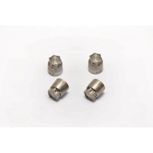 Hobao - CNC Aluminium Flange Nuts 4mm (4) - 230119