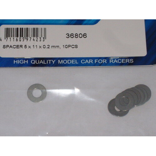 Hobao - Spacer 5 x 12 x 0.2mm - 36806