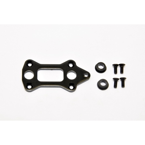 Hobao - Center Alum Differential Mount Plate - B - 87051