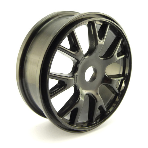 Hobao - Wheels Y Spoke Black 1/8 (2) - 87500B