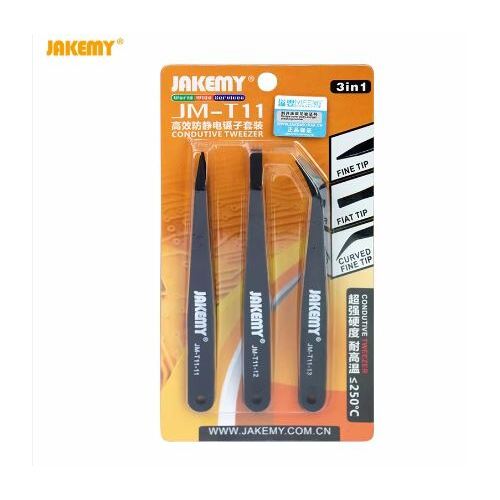 Tweezer Set Of Three