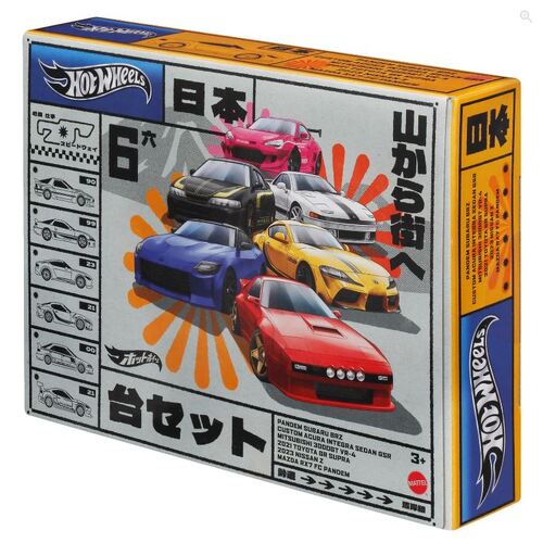 Hotwheels - Streets Of Japan Multipack