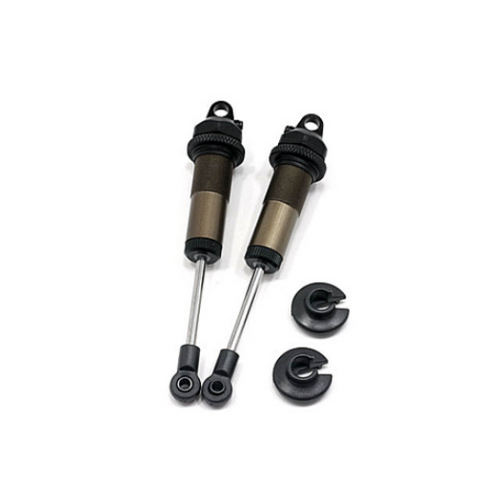 HPI - 100884 ALUMINIUM THREADED SHOCK SET (84-91MM/BLACK/2PC)