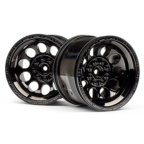 HPI - Bullet St Wheels Black Chrome (Pr) [101252]