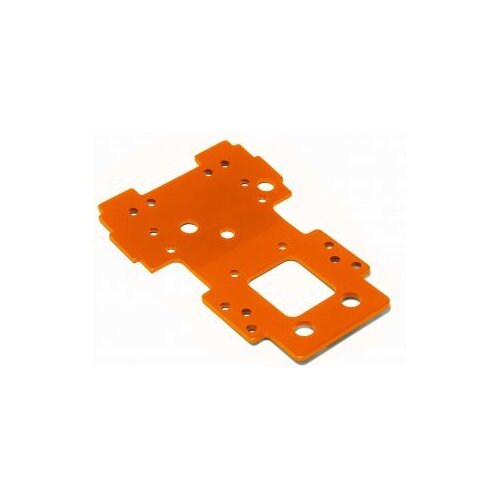 HPI - Bulkhead Lower Plate 2.5mm (Orange) [105892]