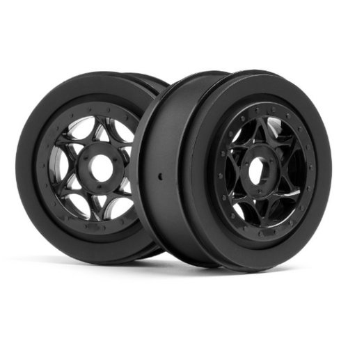 HPI - 107384 AH-64 WHEEL BLACK (42X83MM/2PCS)