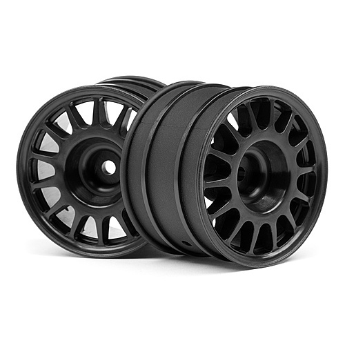 HPI - WR8 Rally Off-Road Wheel Black (48X33mm/2Pcs) [107970]