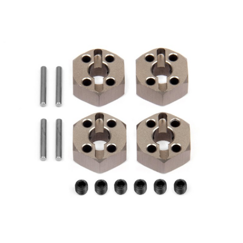 HPI - Aluminum Locking Hex Wheel Hub (12mm/4Pcs) [108020]