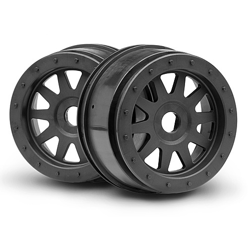 HPI - TR-10 Glue-Lock Wheel Gunmetal (120X60mm/2Pcs) [108323]