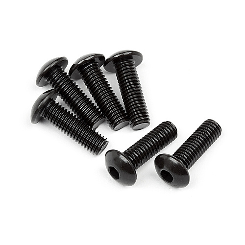 HPI - 109070 Button Head Screw M5X16mm (Hex Socket/6Pcs)