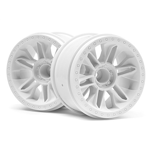 HPI - 6-Shot ST Wheel (White/2Pcs) [116738]