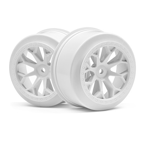 HPI - 8-Shot SC Wheel (White/2Pcs) [116741]