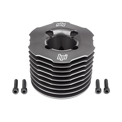 HPI - Aluminum Heatsink Head (Gunmetal/F5.9) [117268]