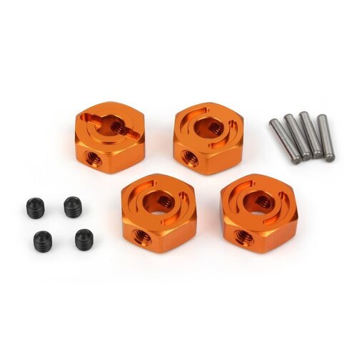 HPI Racing Aluminium Hex Hub Set Lock Type (12mm Jumpshot) [160240]