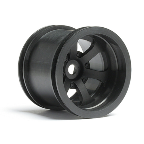 HPI - Scorch 6-Spoke Wheel Black (2.2In/55X50mm/2Pcs) [3094]