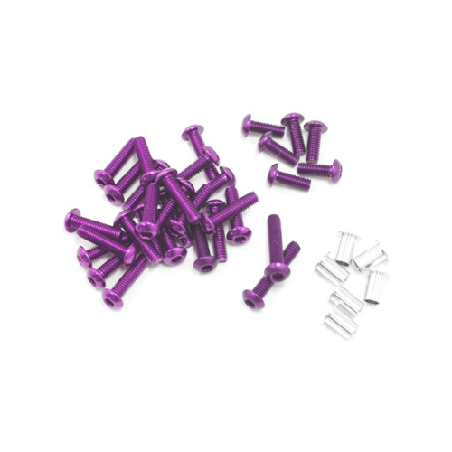 HPI - 38066 E10 ALUMINIUM SCREW SET PURPLE