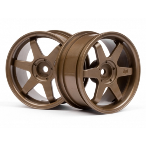 HPI - TE37 Wheel 26mm Bronze (3mm Offset) [3843]