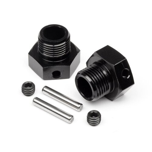 HPI Wheel Hex Hub 6.7mm (2pcs/Black) [67804]