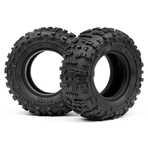 HPI - Rover 1.9 Tire (Red/Rock Crawler/2pcs) [67913]