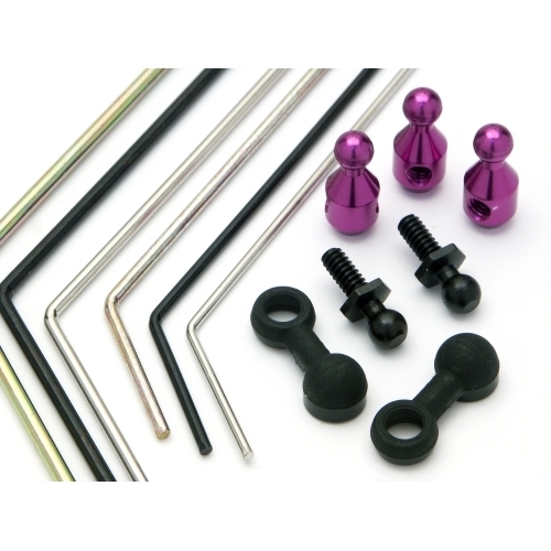 HPI - 72190 SWAY BAR SET FOR NITRO RUSH