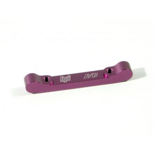 PIVOT BLOCK F/R (ALUMINIUM / PURPLE)