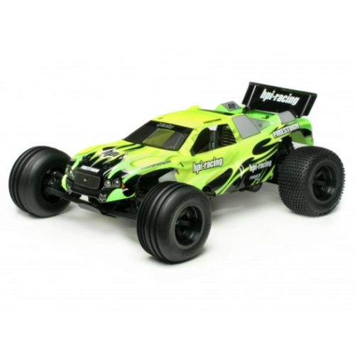 HPI - 7781 DSX PAINTED BODY (BLACK/ GREEN)