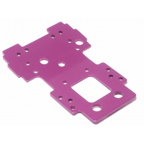 HPI - Bulkhead Lower Plate 2.5mm (Purple) [86067]