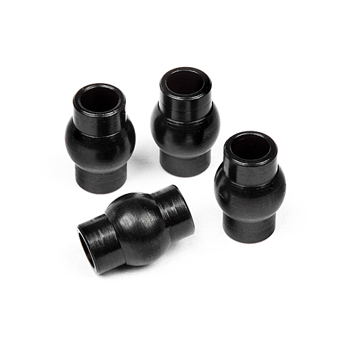 HPI - Ball 3X5.8X9mm (Black/4Pcs) [86214]