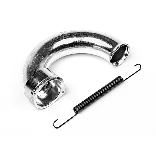 HPI - Exhaust Header (Silver) [86247]