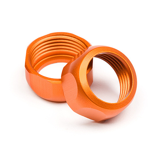 HPI - Shock Cap 10mm (Orange/2Pcs) [86273]