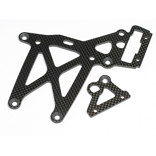 HPI - 87453 REAR UPPER PLATE SET (WOVEN