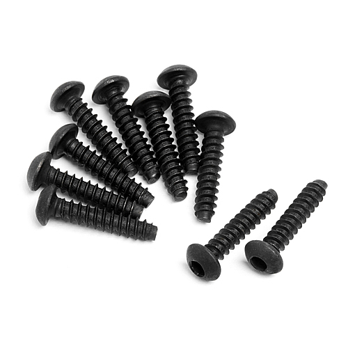 HPI - TP. Button Head Screw M3x14mm (10pcs) [94361]