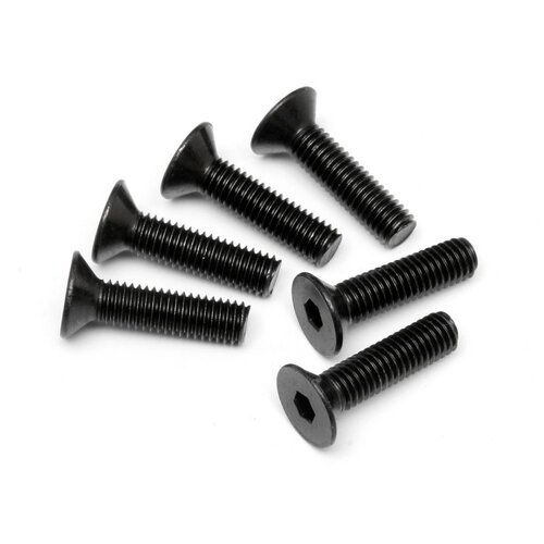 HPI - Flat Head Screw M5X20mm (Hex Socket/6Pcs) [94732]