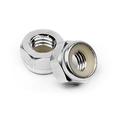 HPI - Aluminum Lock Nut M5 (Silver/10Pcs) [95862]