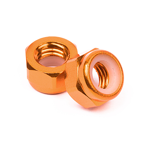 HPI - 95864 Aluminum Lock Nut M5 (Orange/10Pcs)