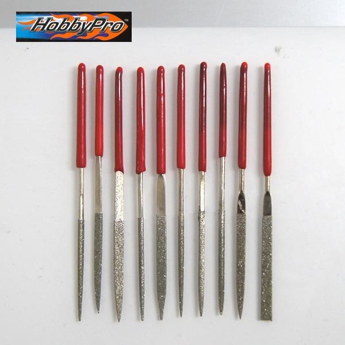 Hobby Pro - Diamond File Set (10 Pce)