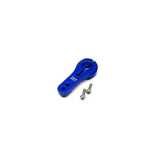 HOBBYTECH Racing steering servo horn in aluminium BLUE 25T. - HT-510025-BL