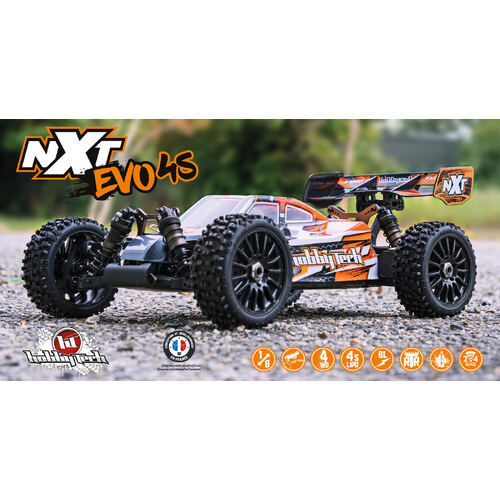 HOBBYTECH SPIRIT NXT EVO EP 4S RTR 1-8th OFFROAD BUGGY - HT-NXT.EVO-4S