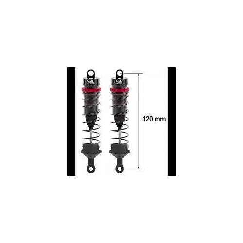 1/8 120MM BIG BORE 16MM FULLY ALUM. SHOCKS +3 SPRINGS (H/S/M) - HTR-508120