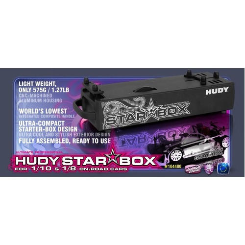 Hudy - Star-Box On-Road 1/10 & 1/8 Starter Box - Hd104400