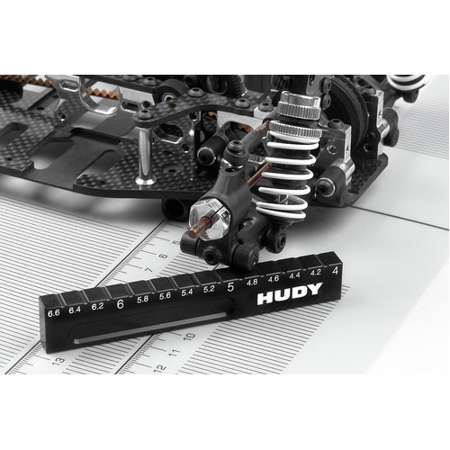 Hudy - Ultra-Fine Chassis Droop Gauge 4.0-6.6Mm - Hd107714