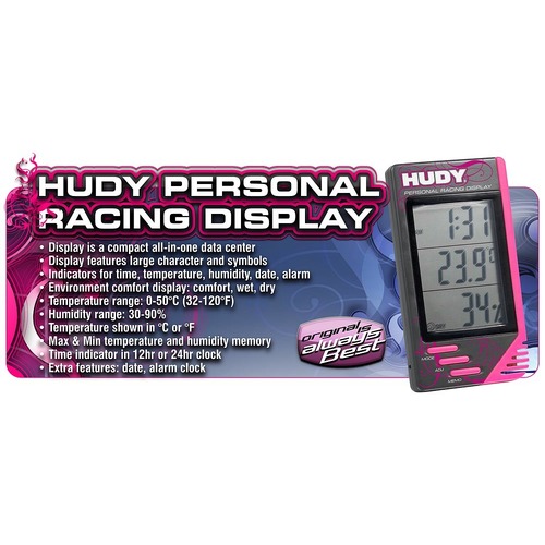 Hudy - Personal Racing Display - Hd107850