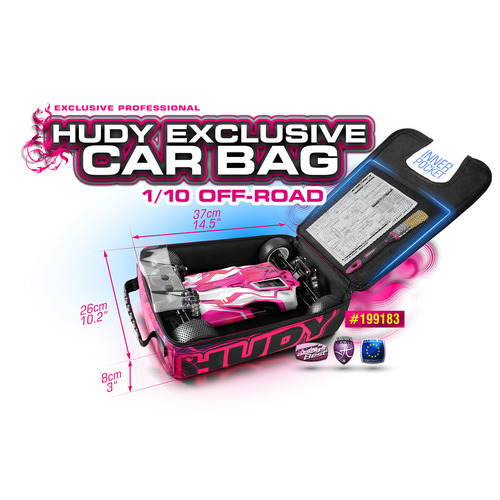 Hudy - Car Bag - 1/10 Off-Road - Hd199183