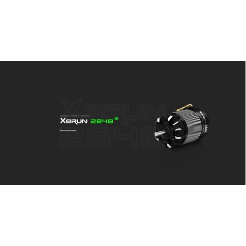 XERUN-2848SD-2800KV-BLACK 1/12 & 1/14 Scale brushless motors