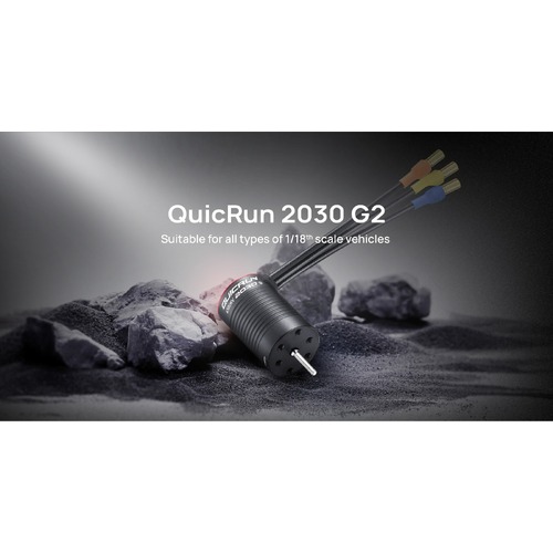 QUICRUN-2030SL-5000KV-BLACK-G2 1/18 BRUSHLESS MOTOR