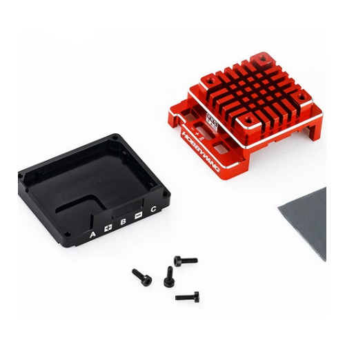 X120A-V3.1 Aluminium Cases Set-RED