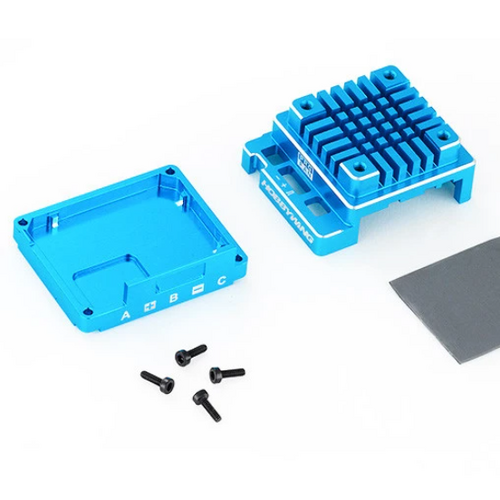 X120A-V3.1 Aluminium Cases Set-BLUE