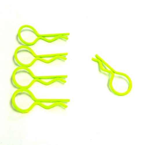 Hobby Works - Large Body Pins (Fluro Yellow) (A403)